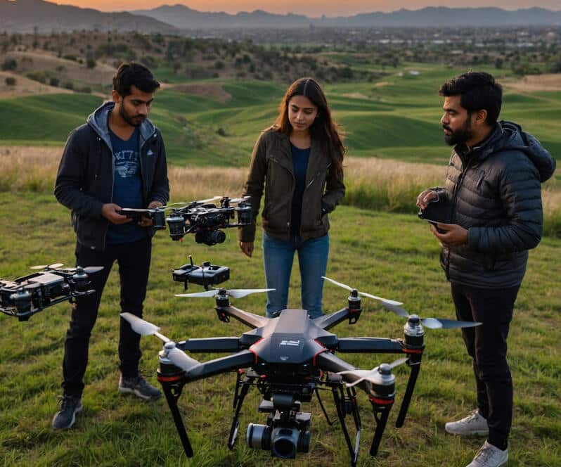 Aerial videography