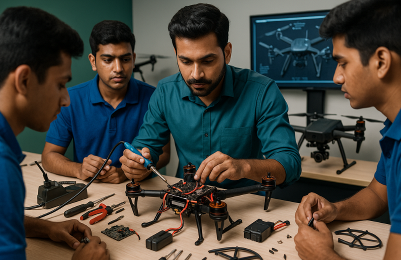 Drone Maintenance and Assembly