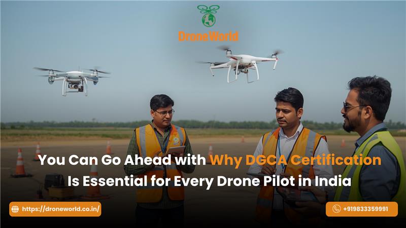 DGCA Certified Drone Training in India