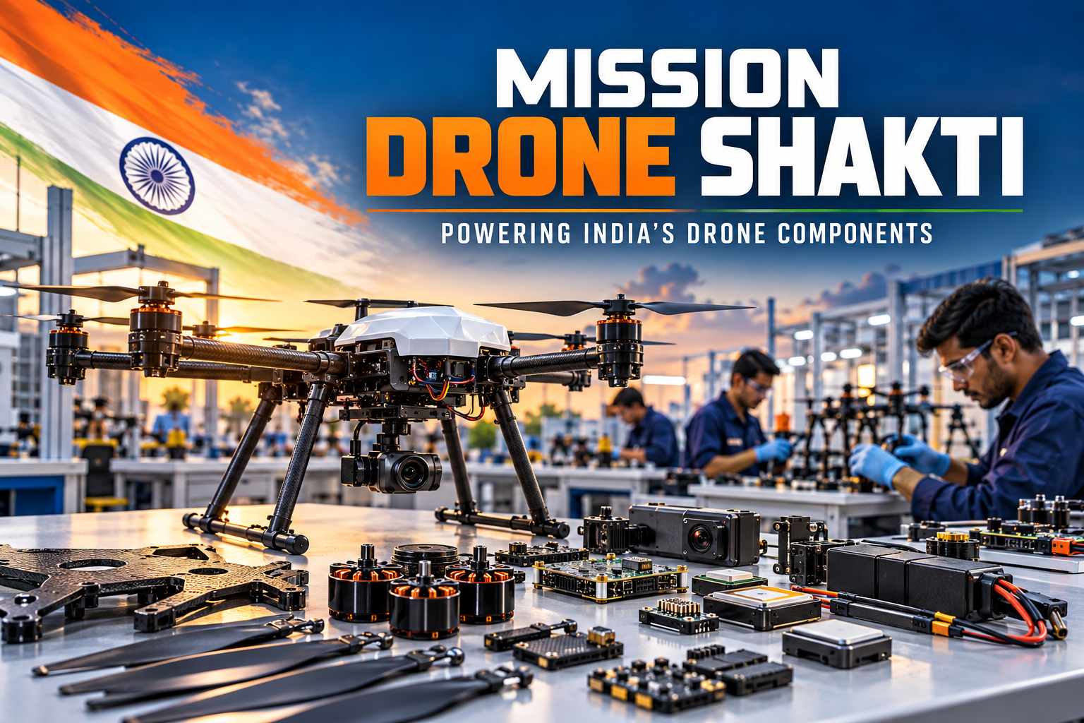 Mission Drone Shakti: Government Plans a Bigger Push on Drone Components