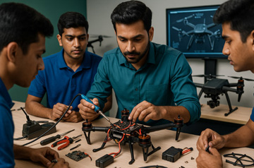 Drone Maintenance and Assembly