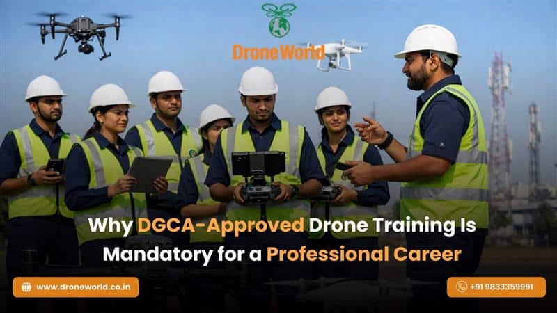 DGCA approved drone training