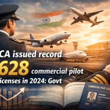 dgca issue drecord 1628 commercial pilot licenses in 2024